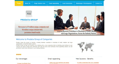 Desktop Screenshot of prodatagrp.com